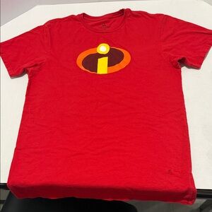 Disney Red Incredibles Emblem T-Shirt